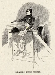 Napoleon Bonaparte zum Ersten Konsul der Französischen Republik gewählt 1799
