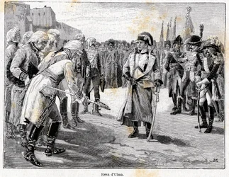 Napoleon Bonaparte, siegreich in der Schlacht von Ulm am 20. Oktober