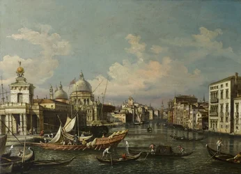 Die Mündung des Canal Grande