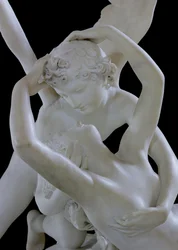 Psyche wird durch den Kuss des Amor wiederbelebt (Detail)