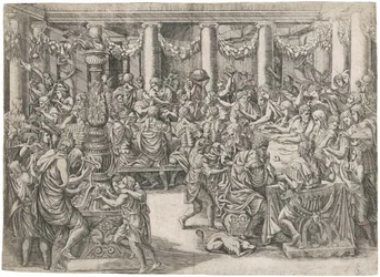 Das Bankett des Scipio