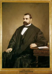 Porträt von Nicolás María Rivero (1814-1878), spanischer Politiker und Führer der Demokratischen Partei