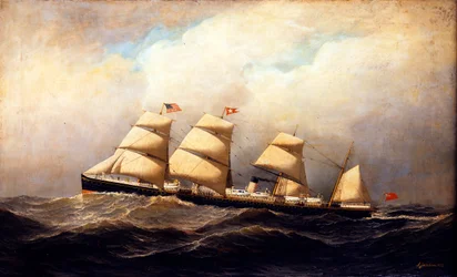 Das Dampfschiff Baltic