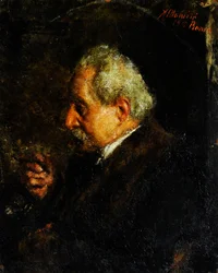 Porträt des Vaters des Künstlers