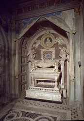 Grab des Kardinals von Portugal, Jakob von Portugal. Skulptur