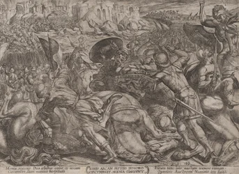 Tafel 10: Der Fall von Jericho, aus 