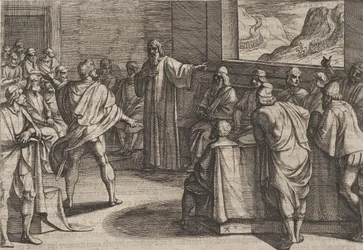 Konferenz über die Maßnahmen bei Annäherung der neuen römischen Truppen, 1611