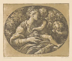 Maria mit Kind und Johannes dem Täufer