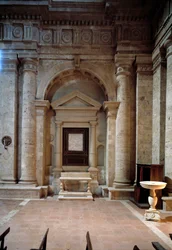Innenansicht der Kirche von St. Biagio