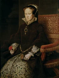 Königin Maria Tudor, Königin von England, zweite Ehefrau von Philipp II.