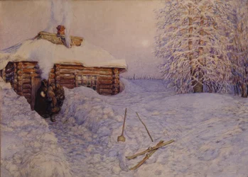 Banya im Winter, 1919