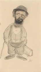 Porträt von Henri de Toulouse-Lautrec