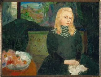 Gabrielle Vien als junges Mädchen