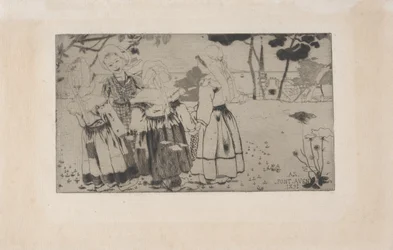 La Ronde de Pont-Aven (Der Tanz in Pont-Aven) 1891