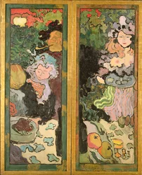 Die Freuden des Lebens (bemalter Bildschirm)