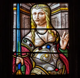 Kathedrale Sainte-Marie, Auch, Gers, 2018 (Buntglasfenster)
