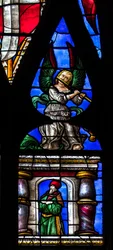 Sainte-Marie-Kathedrale, Auch, Gers, 2018 (Buntglasfenster)
