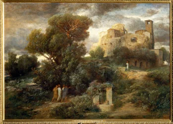 Die Pilger auf dem Weg nach Emmaus