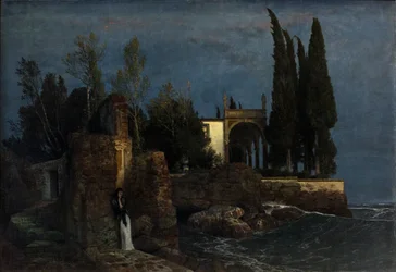 Villa am Meer, ca. 1877