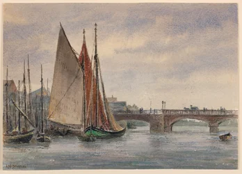 Boote in Trouville