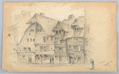 Skizze von Lisieux
