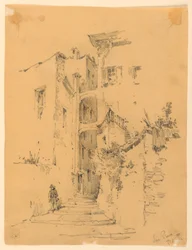 Straße in San Remo