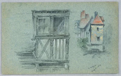 Zwei Skizzen von Lisieux