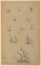 Venezianische Fischerboote