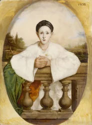 Porträt von Jean-Gaspard Deburau 1796-1846