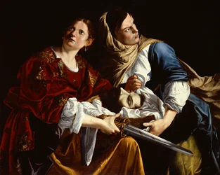 Judith und ihre Magd mit dem Kopf des Holofernes