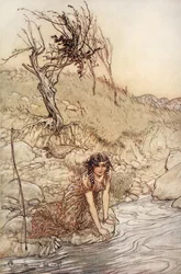 Hermia, Illustration aus 
