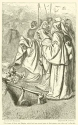 Die Knochen von Bucer und Phagius, die mehrere Jahre in ihren Gräbern lagen, wurden ausgegraben