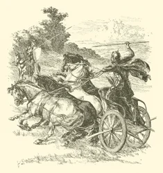 Die Abenteuer von Sir Artegall, die Pferde des Sultans