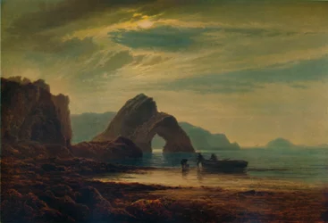Gilters Point, Tenby, bei Mondschein, 1872-1874, 1935