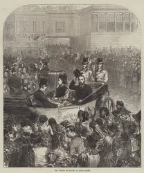 Der Prinz von Wales bei den Ascot-Rennen