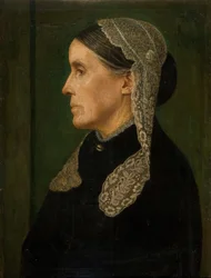 Porträt von Mrs. Henry Gaskin, Mutter des Künstlers, 1888