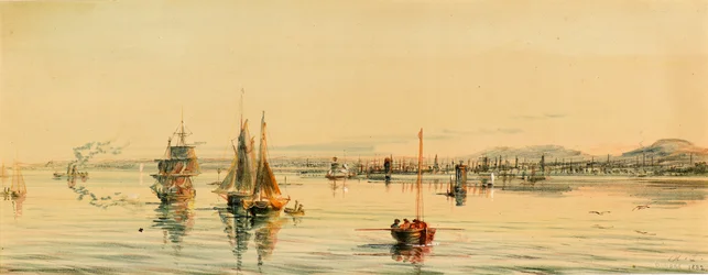 Dundee vom Fluss