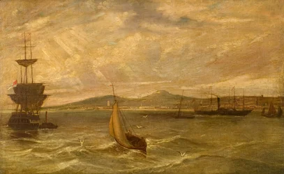 Dundee von der Reede aus