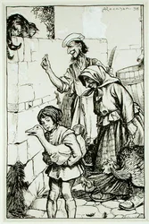 Ein Kater von Sir Alured Denne, Illustration aus 