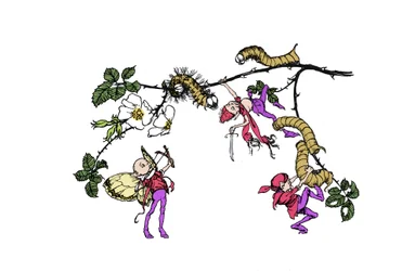 Illustration von Arthur Rackham für Ein Sommernachtstraum von William Shakespeare