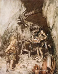 Mime und das Kind, 1924