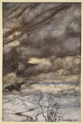 Die Raben von Wotan, Illustration aus 