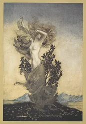 ... wie Daphne, die vor Apollo floh