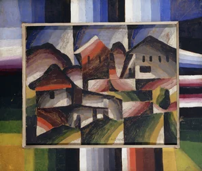 Haus in der Landschaft