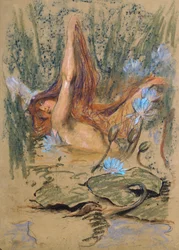 Nymphea, ca. 1890