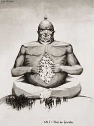 Das ist der Gott der Faschisten. Bild aus der Serie „Galicia Martir“ (Märtyrer Galicien) von Alfonso Ro