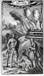 Frontispiz von "ALCIDE oder Der Triumph des Herkules"