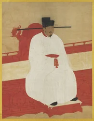 Porträt von Kaiser Yingzong von Song (1032-1067)