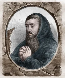 Porträt von Francois Joseph Le Clerc du Tremblay, Marquis de Maffliers, genannt Père Joseph, Kapuziner und französischer Staatsmann (1577-1638)