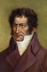 Porträt von Georges Cuvier, französischer Paläontologe
